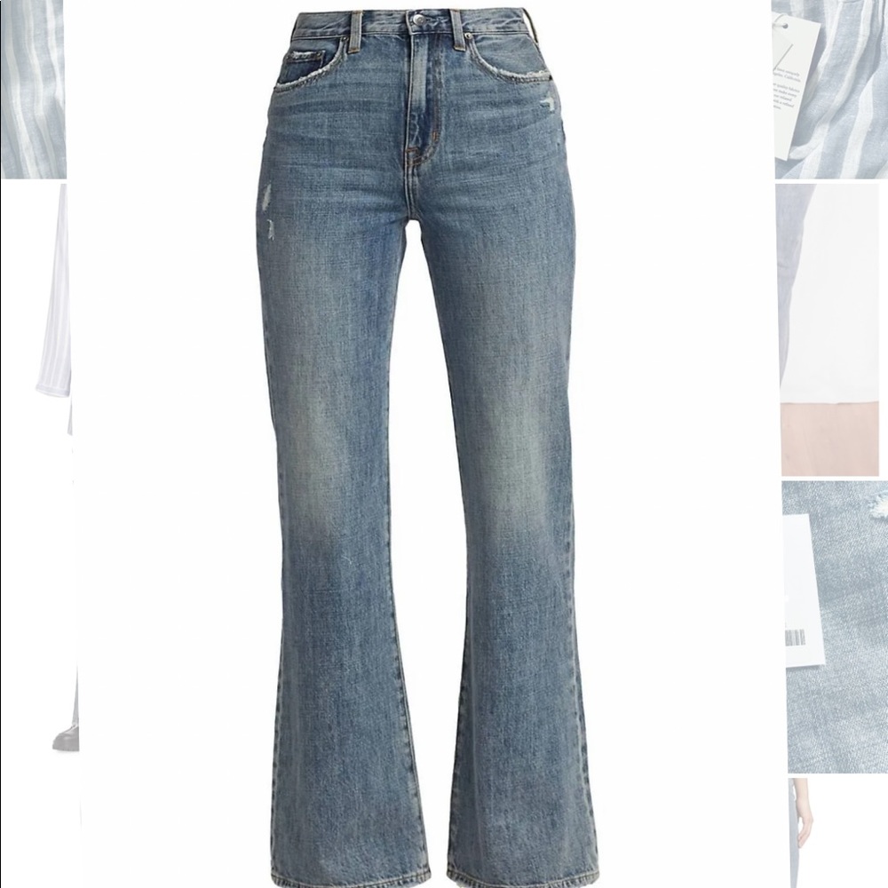 Pistola Los Angeles Stevie High Rise Relaxed Flare Jeans
